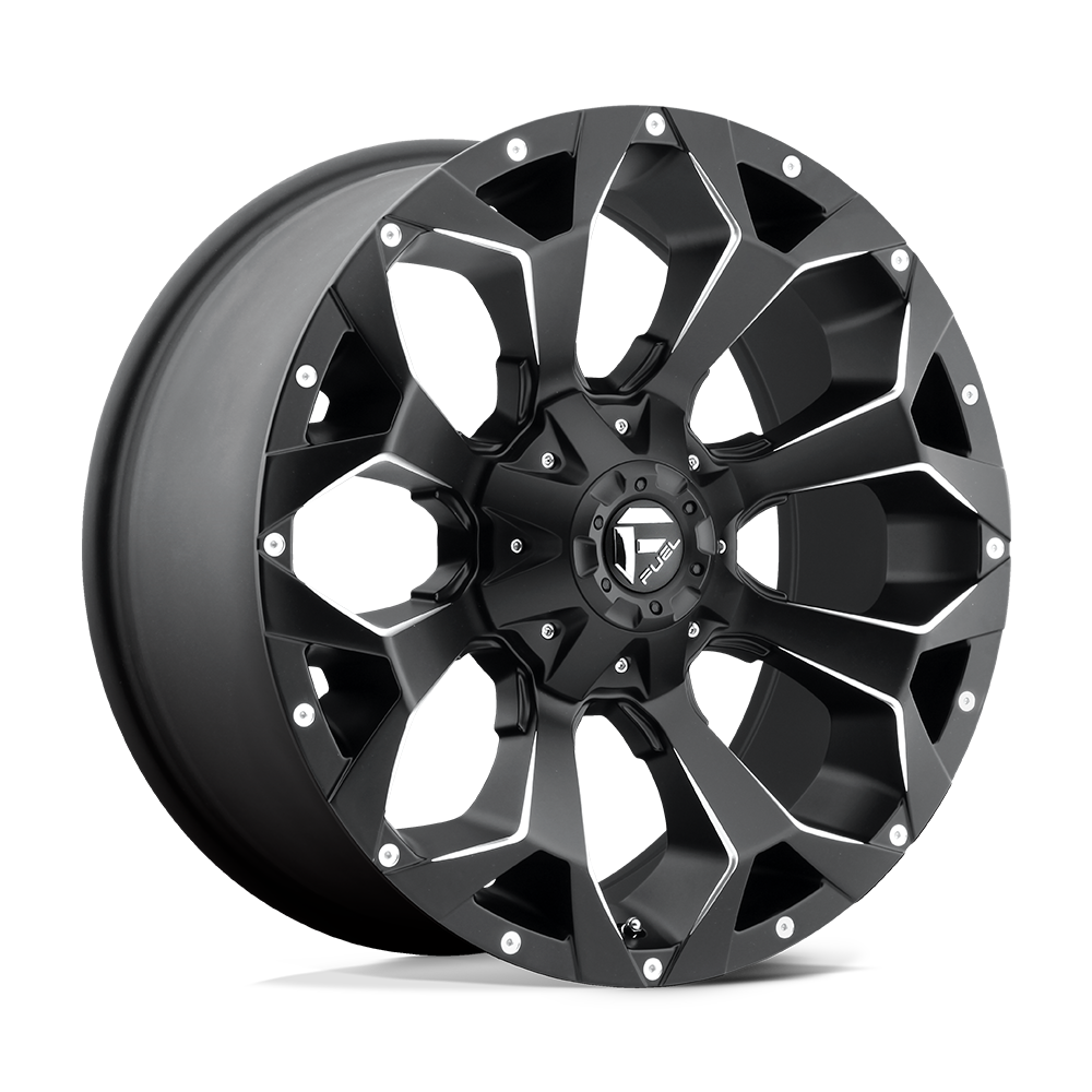 Assault Alloy Wheel – Matte Black Milled