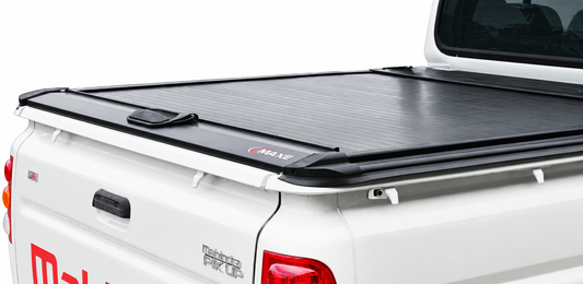 Mahindra Pik Up Double Cab Black Aluminium RollaTop Cover