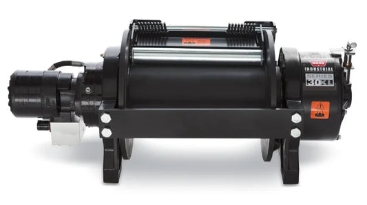 WARN 30XL-LP Hydraulic Winch – Long Drum, Manual Clutch