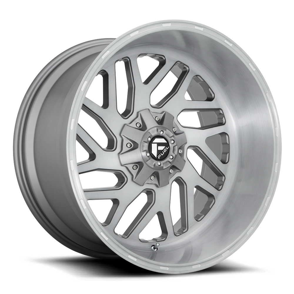 Triton Platinum Alloy Wheel – Brushed Gun Metal Tinted Clear