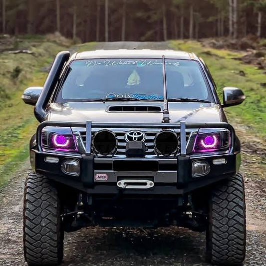 Hilux D4d angry eye headlight