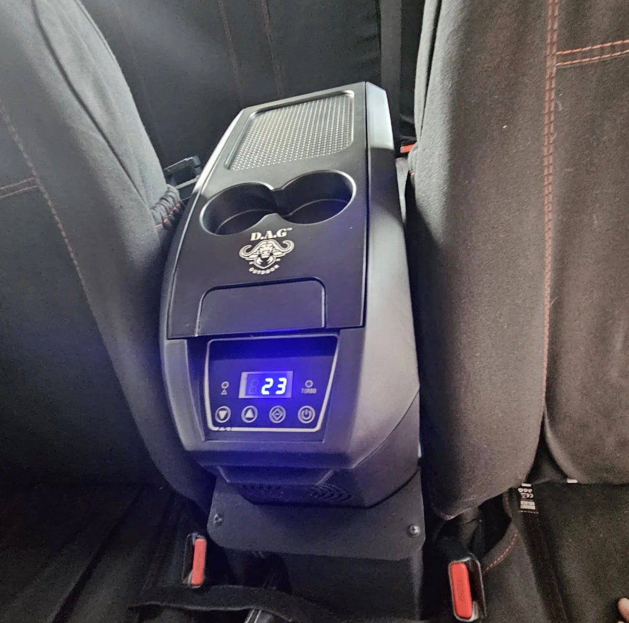 D.A.G | HILUX / FORTUNER GD6 10L Console Fridge Bracket