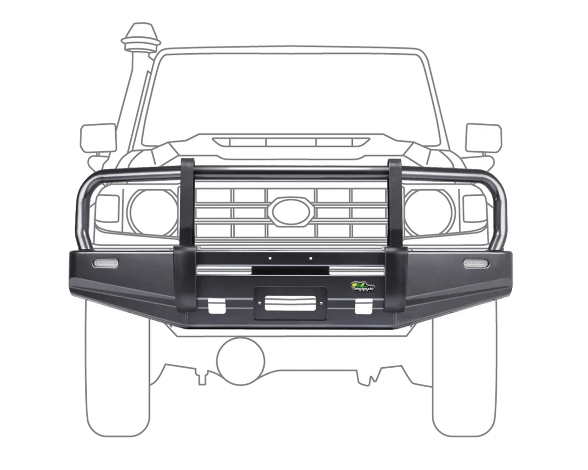 Commercial Bull Bar – Toyota Land Cruiser 76/78/79