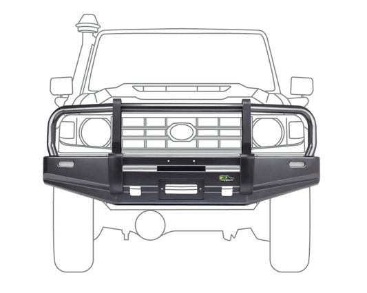 Commercial Bull Bar – Toyota Land Cruiser 76/78/79