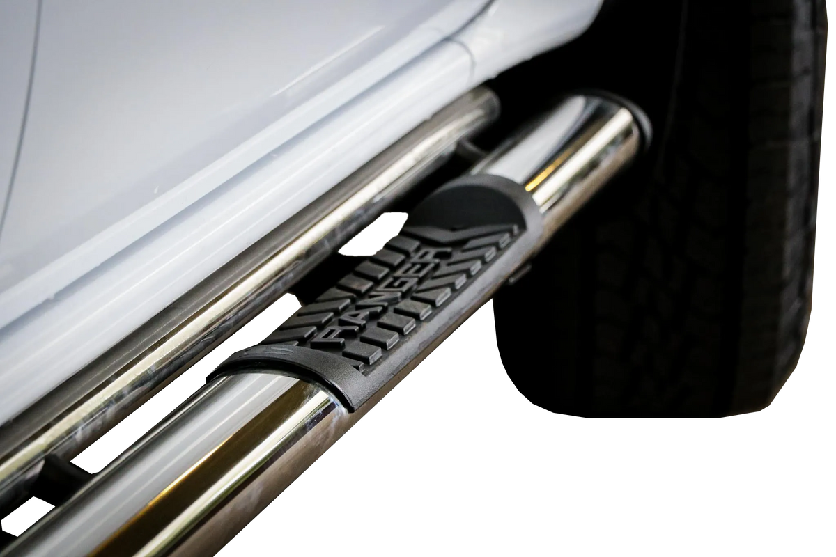 Ford Ranger Next Gen Side Steps Single Cab Stainless