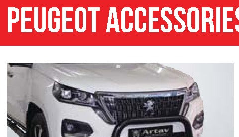 Peugeot Landtrek Nudge Bar Black