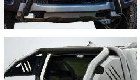 Ford Raptor Next Gen Sports Bar with Raptor Branding (Fits with Securi Lid 218)