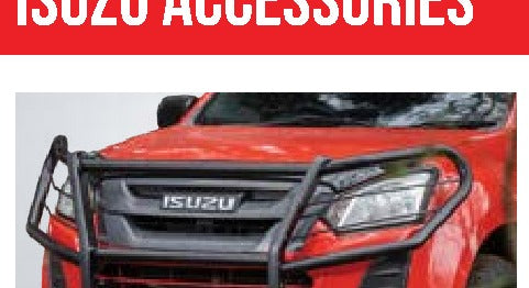 Isuzu D-Max Headlight Wrap Around Black - Gen 6 (Brackets sold separately)