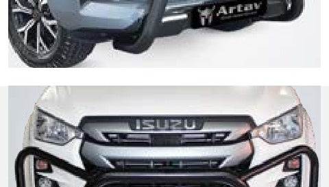 Isuzu Gen 7 Tri Bumper Protector BLACK