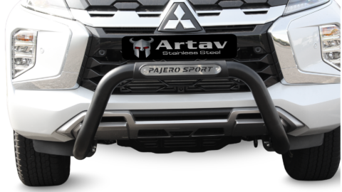 GWM P300 Predator Styling Bar in Black Stainless