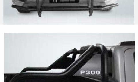 GWM P300 Sweep Back Sports Bar Double Cab Black