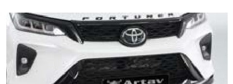 Toyota Fortuner Front Styling Bar Black