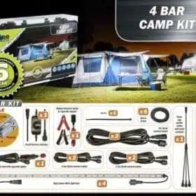 Hardkorr 4 Bar Bi-Colour LED Camp Light Kit