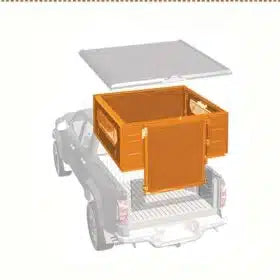 ModCAP Camper Base – LCDC – Side Windows Included