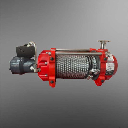Runva 15,000lb Hydraulic Winch with Steel Cable