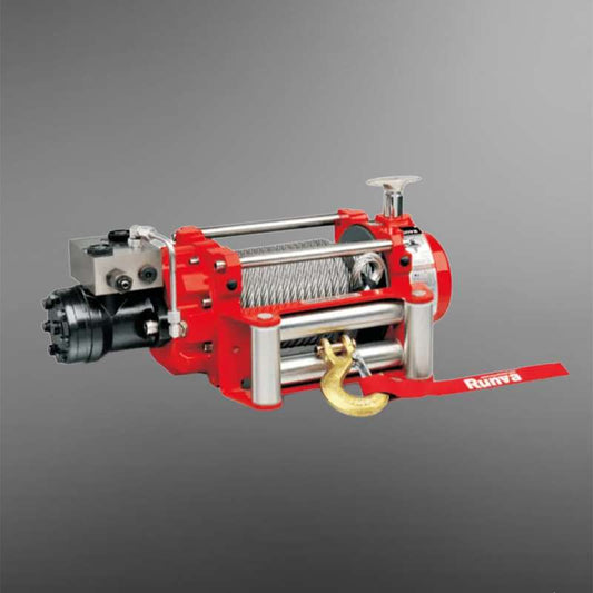 Runva Hydraulic Recovery Winch with Steel Cable