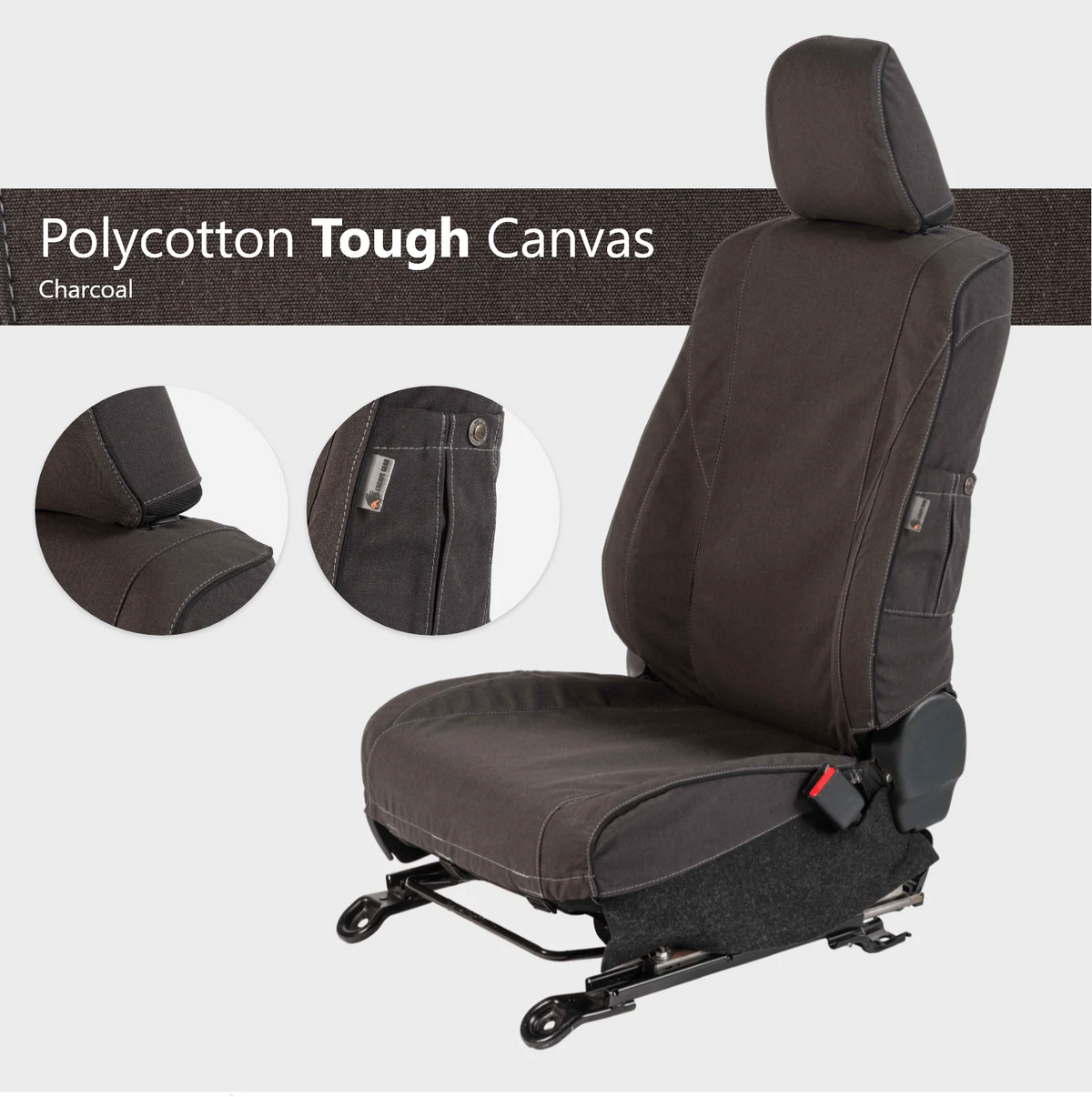 Toyota Urban Cruiser Seat Covers - Charcoal Seat Cover