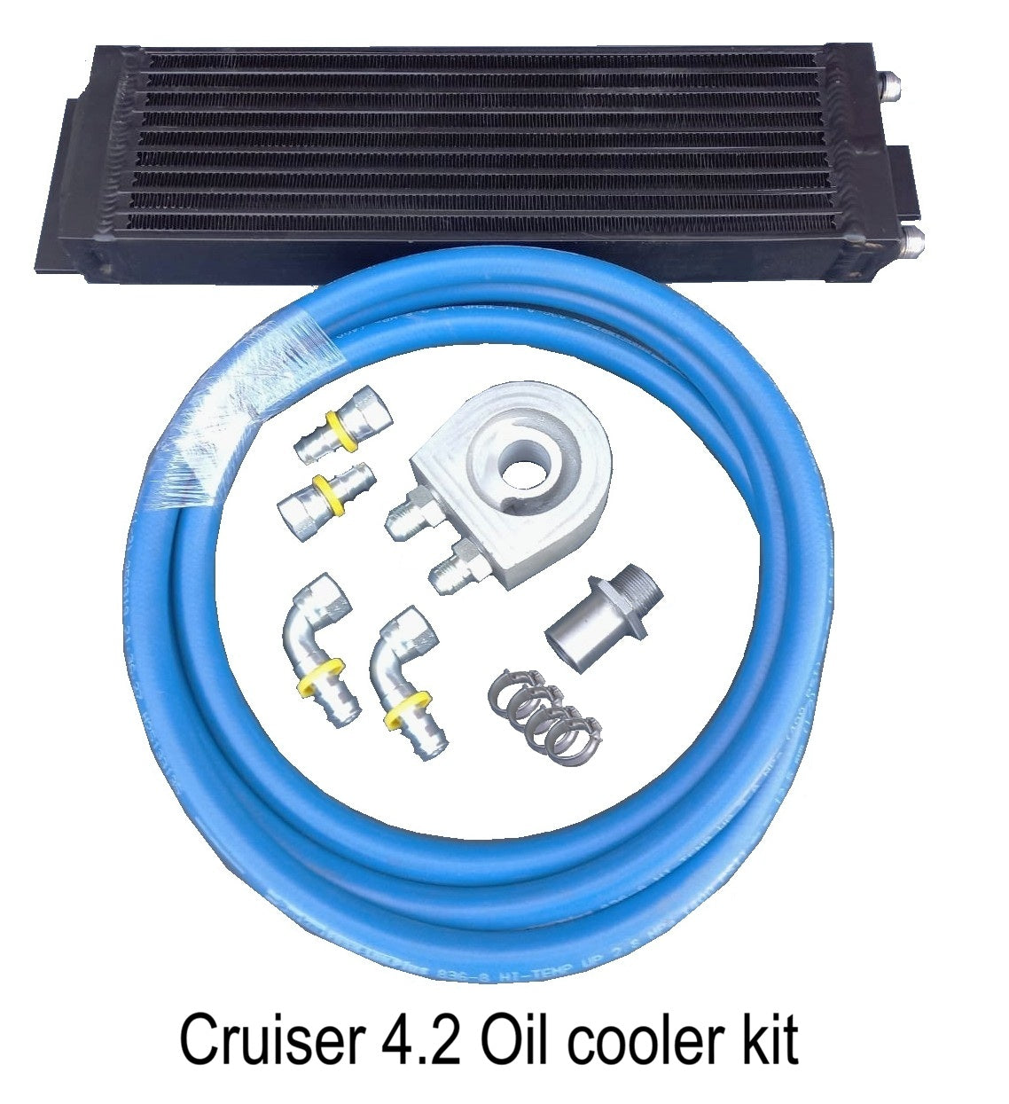 Engine Oil Cooler 400 × 130 × 45 mm