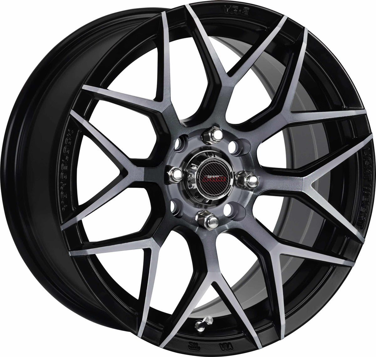 Classic Satin Black Tinted Smoke Alloy Wheel