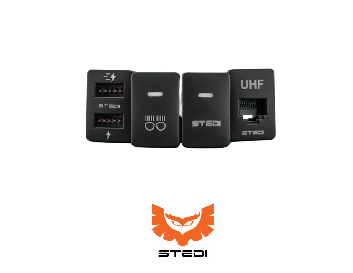 STEDI Short Type Push Switch — Toyota (USB-C) — view 2