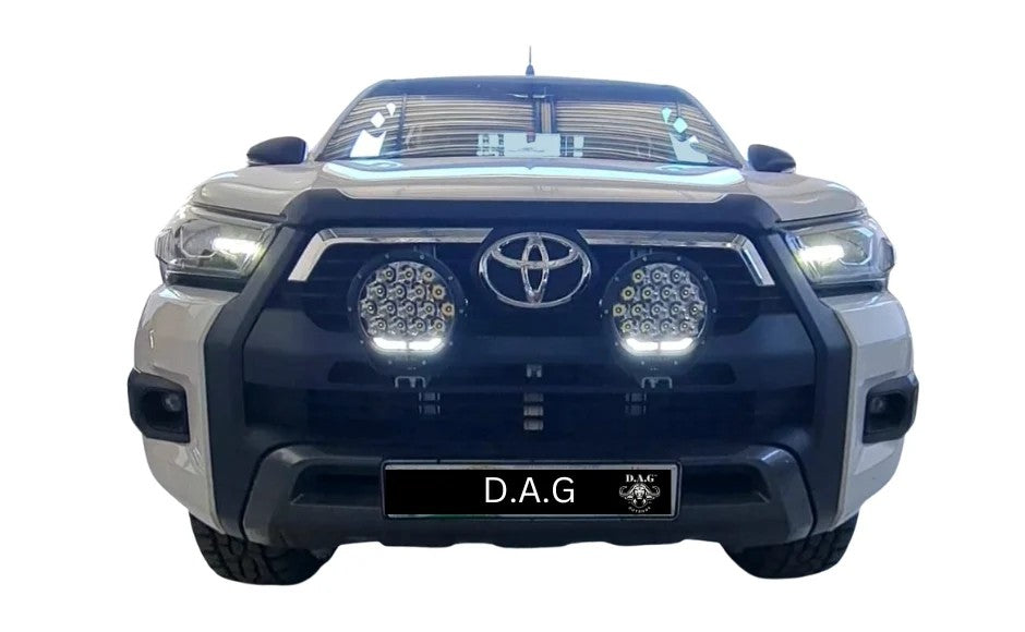 TOYOTA HILUX REVO (2016-CURRENT) Behind Bumper Spotlight Brackets