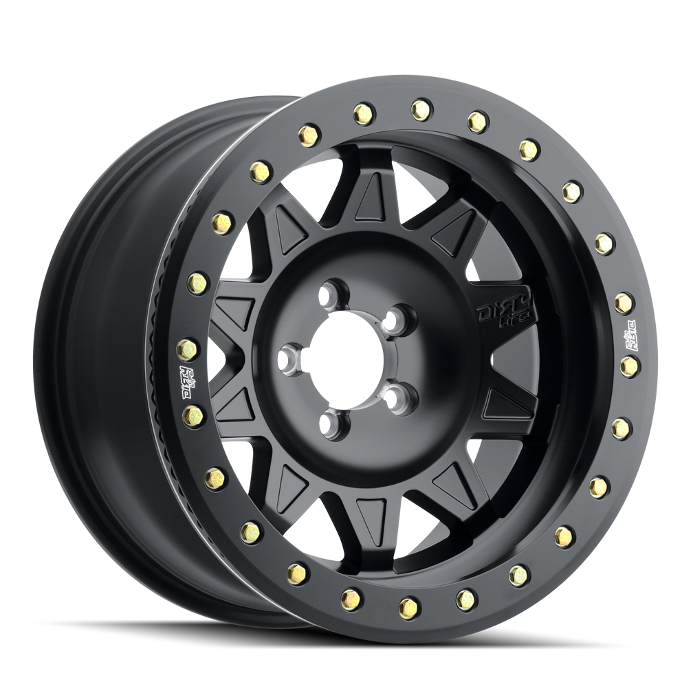 Dirty Life Roadkill Wheel - Satin Black with Matte Black Beadlock