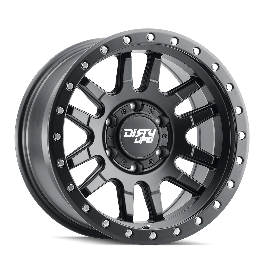 Dirty Life Canyon Pro Wheel - Matte Black with Black Lip