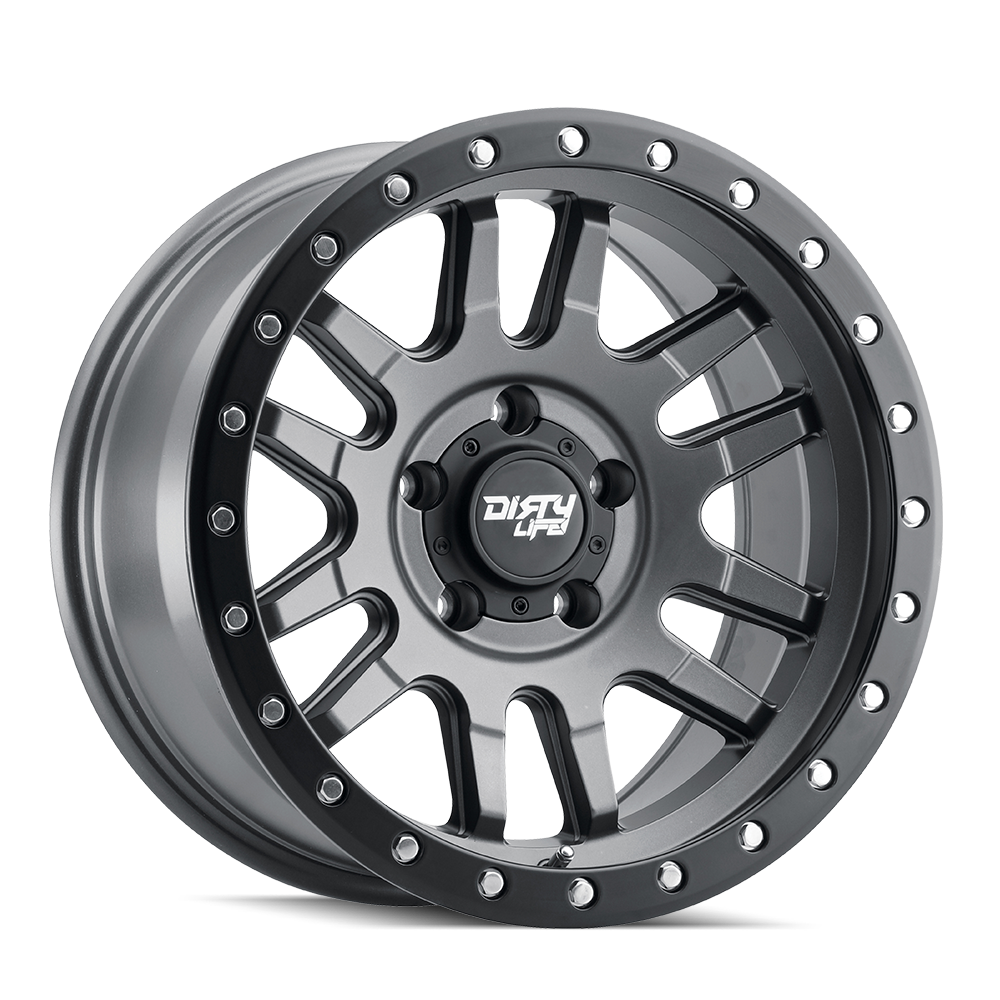 Dirty Life Canyon Pro Wheel - Satin Graphite with Black Lip