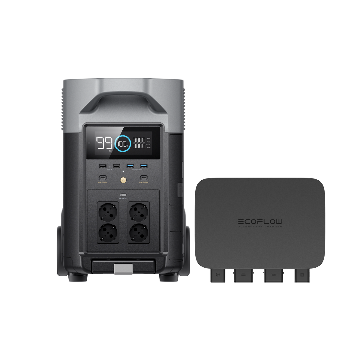 EcoFlow DELTA Pro + 800W Alternator Charger