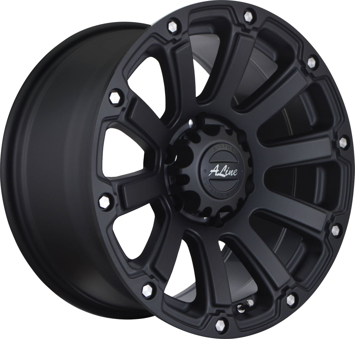 Destroyer Satin Black Alloy Wheel