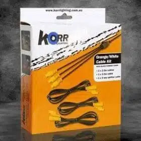 Hardkorr Extension Cable Kit (Black DC Plugs)