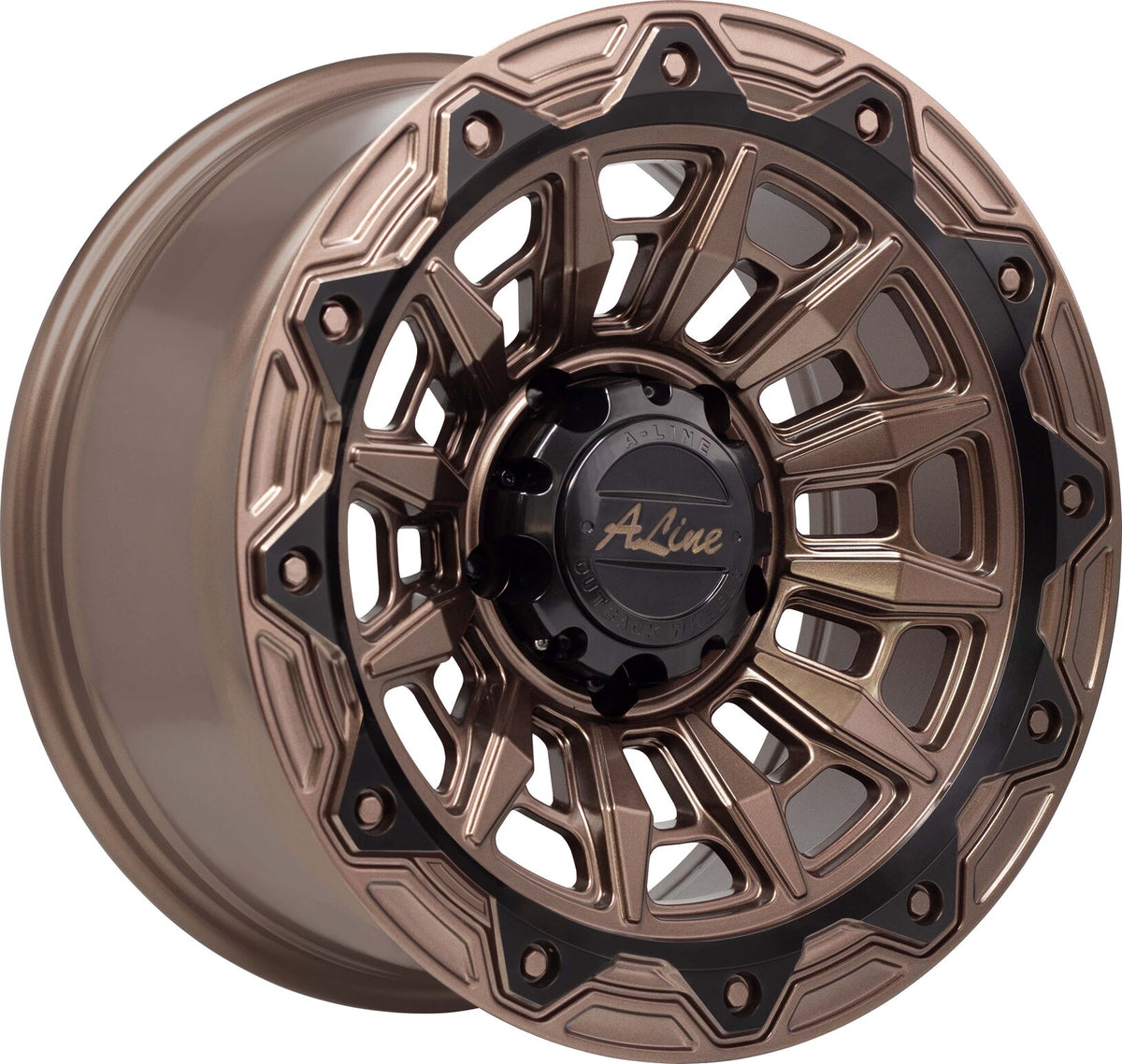Eagle Bronze Black Lip Alloy Wheel