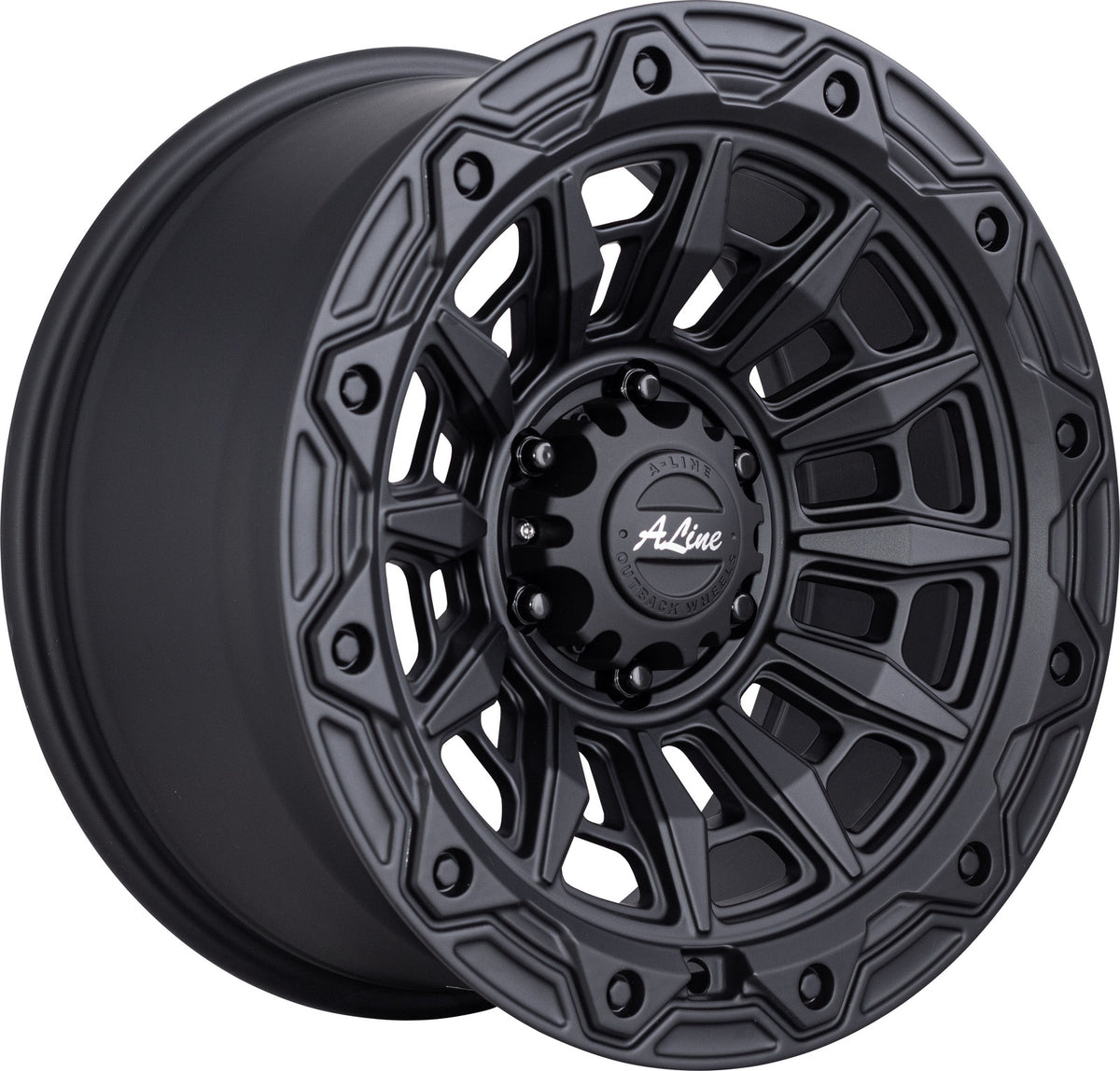 Eagle Satin Black Alloy Wheel