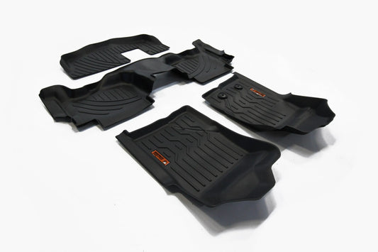 Ford Everest Moulded Floor Mats - Everest_1_2_J