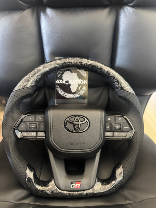 GR Steering Forged Carbon