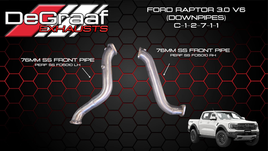 Ford Raptor Bi Turbo Cat Back System