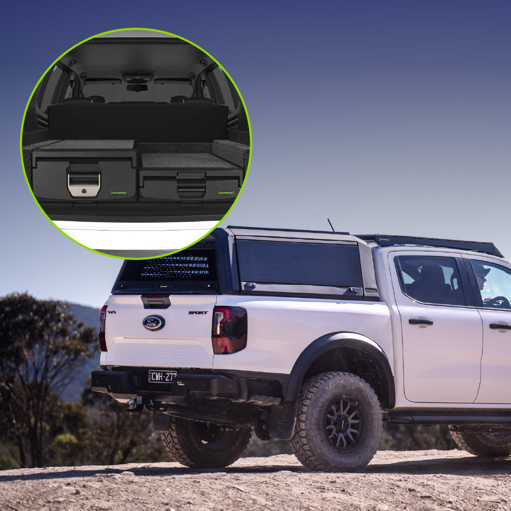 RAID Canopy Hybrid & Mixed Height RHS Drawer Combo – Ford Ranger Next Gen 2023+