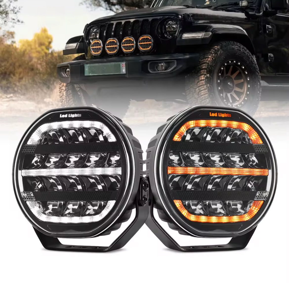 Radiance X 7” 4x4 Nation Spotlights