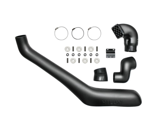 HILUX D4D 2005-2015 COMPLETE PLASTIC SNORKEL KIT BLACK