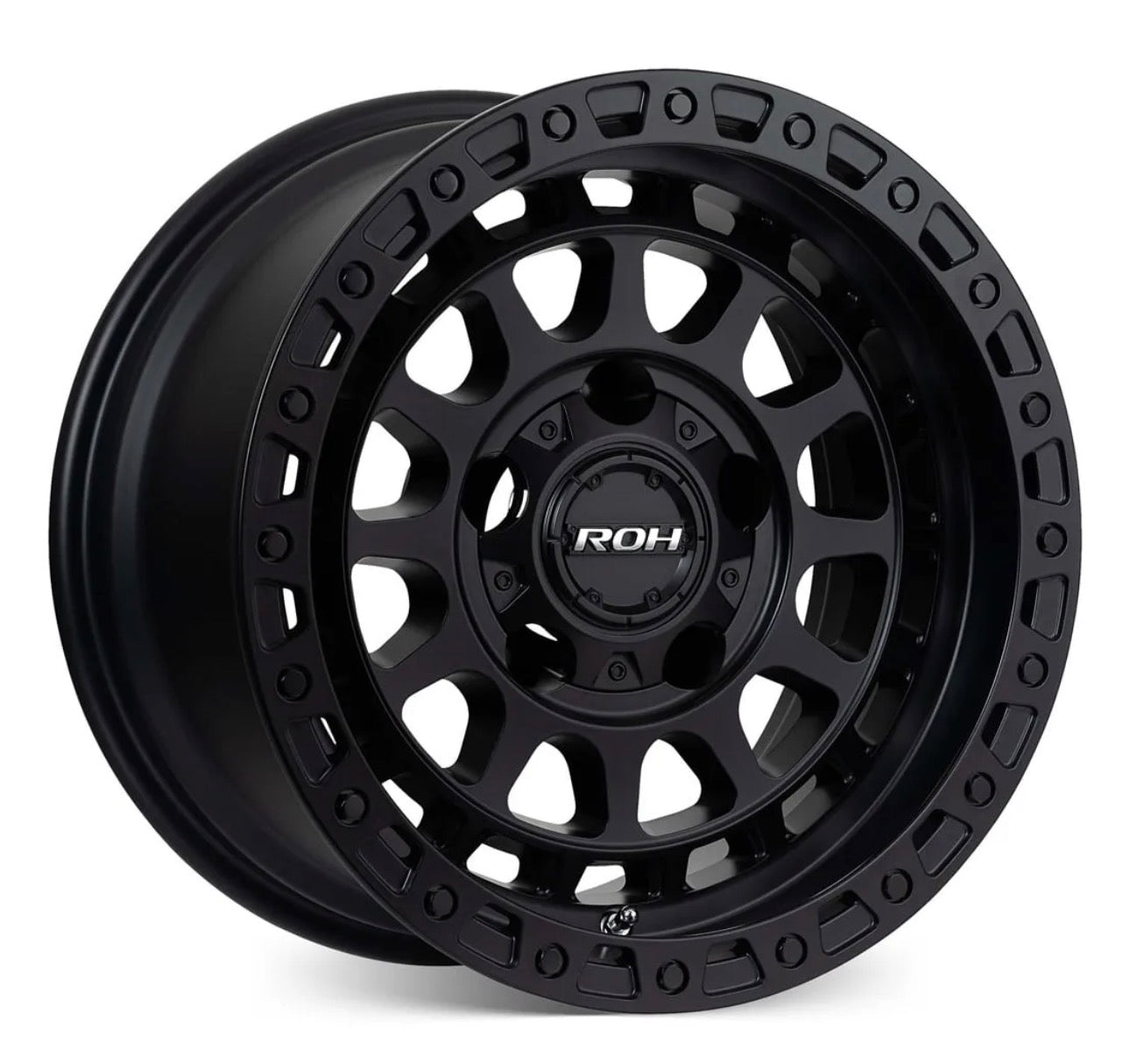 ROH ASSAULT MATT BLACK 17X9- 12 6/139.7