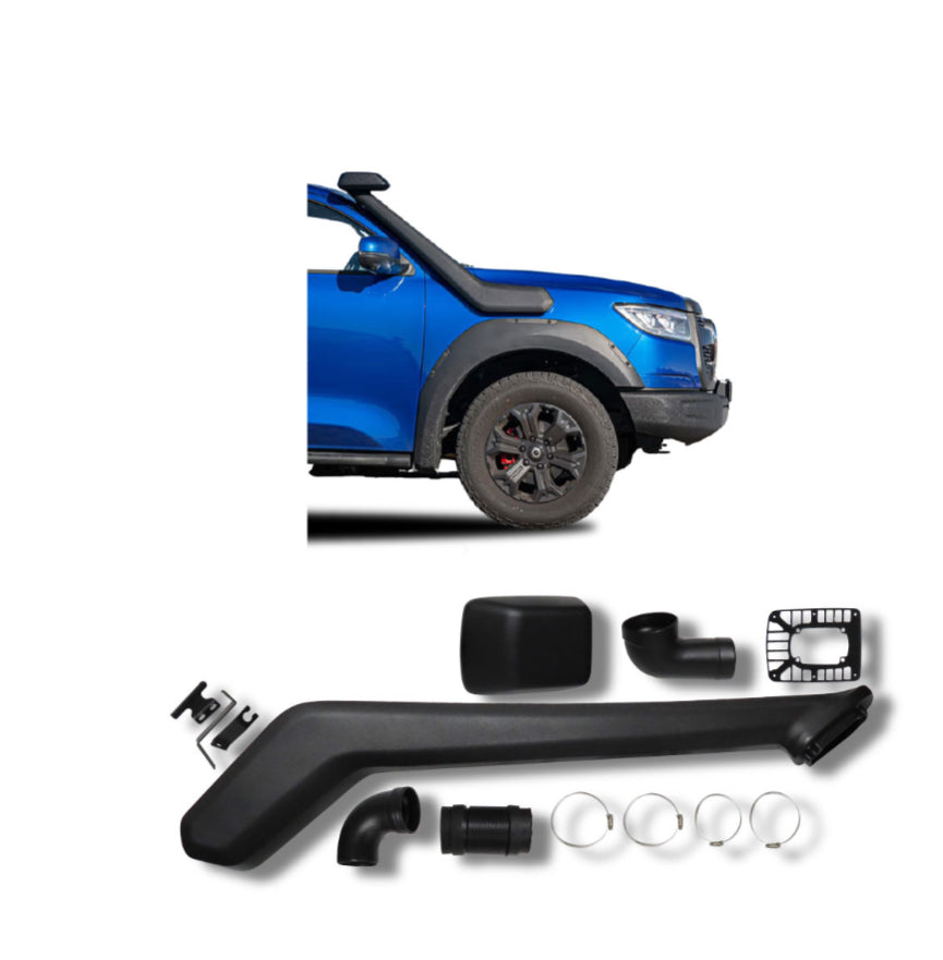 GWM P SERIES 2021+ PLASTIC SNORKEL KIT 13 PIECE SET BLACK