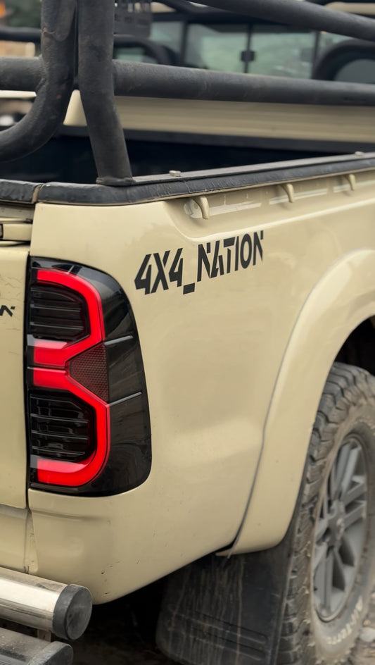 4X4 NATION SIDE BIN STICKER