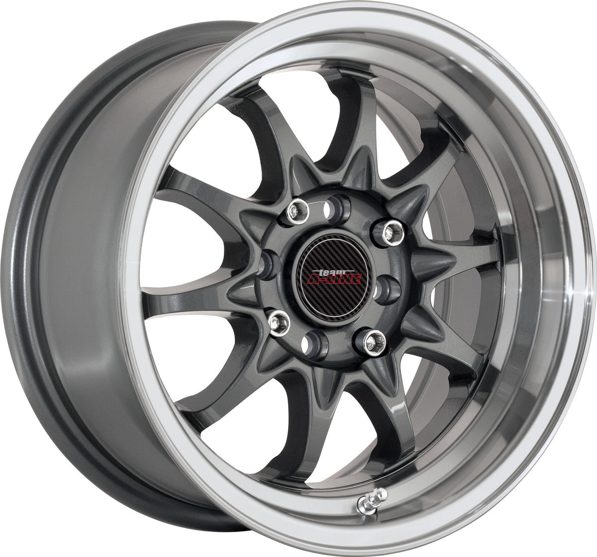 Fuse Gunmetal Machined Face Alloy Wheel
