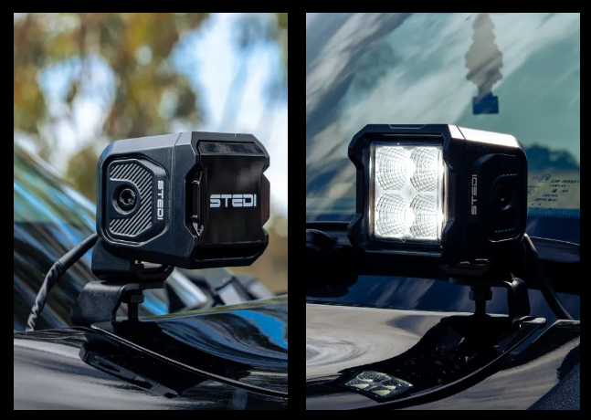 STEDI G4 Black Work Light — Spot — view 2