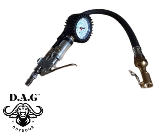 Tyre Inflator Gun with Pressure Gauge