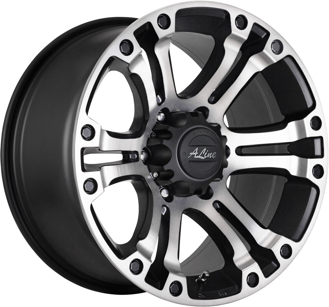 Granite Black Machined Face Alloy Wheel