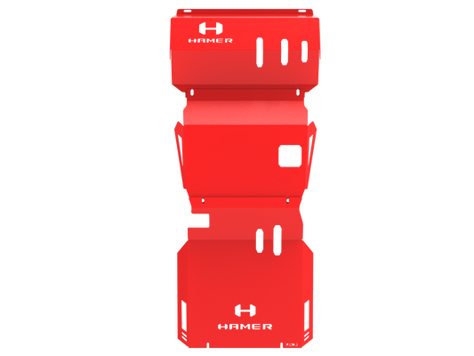 3 Piece under protection plate for Mazda BT-50 (2021 – 2024)