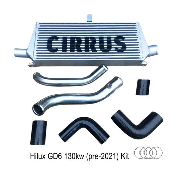 Toyota Hilux / Fortuner GD6 Pre-2021 Complete Intercooler Kit