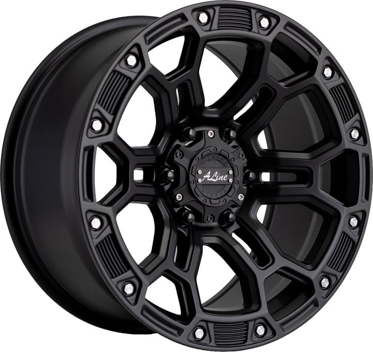 Havoc Satin Black Alloy Wheel