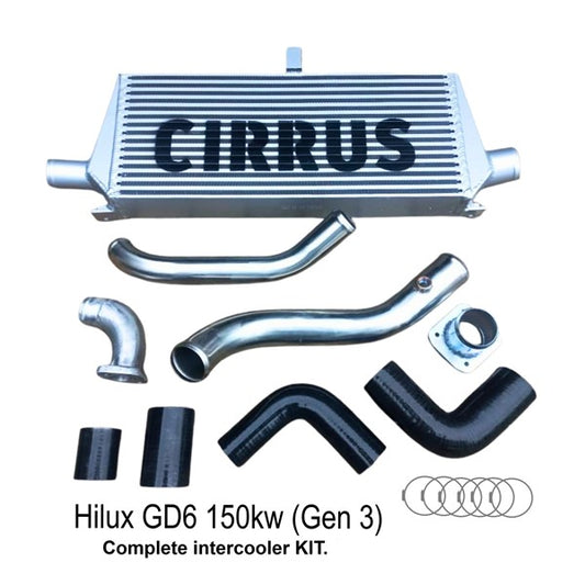 Toyota Hilux / Fortuner GD6 / GRS 2021+ Complete Intercooler Kit